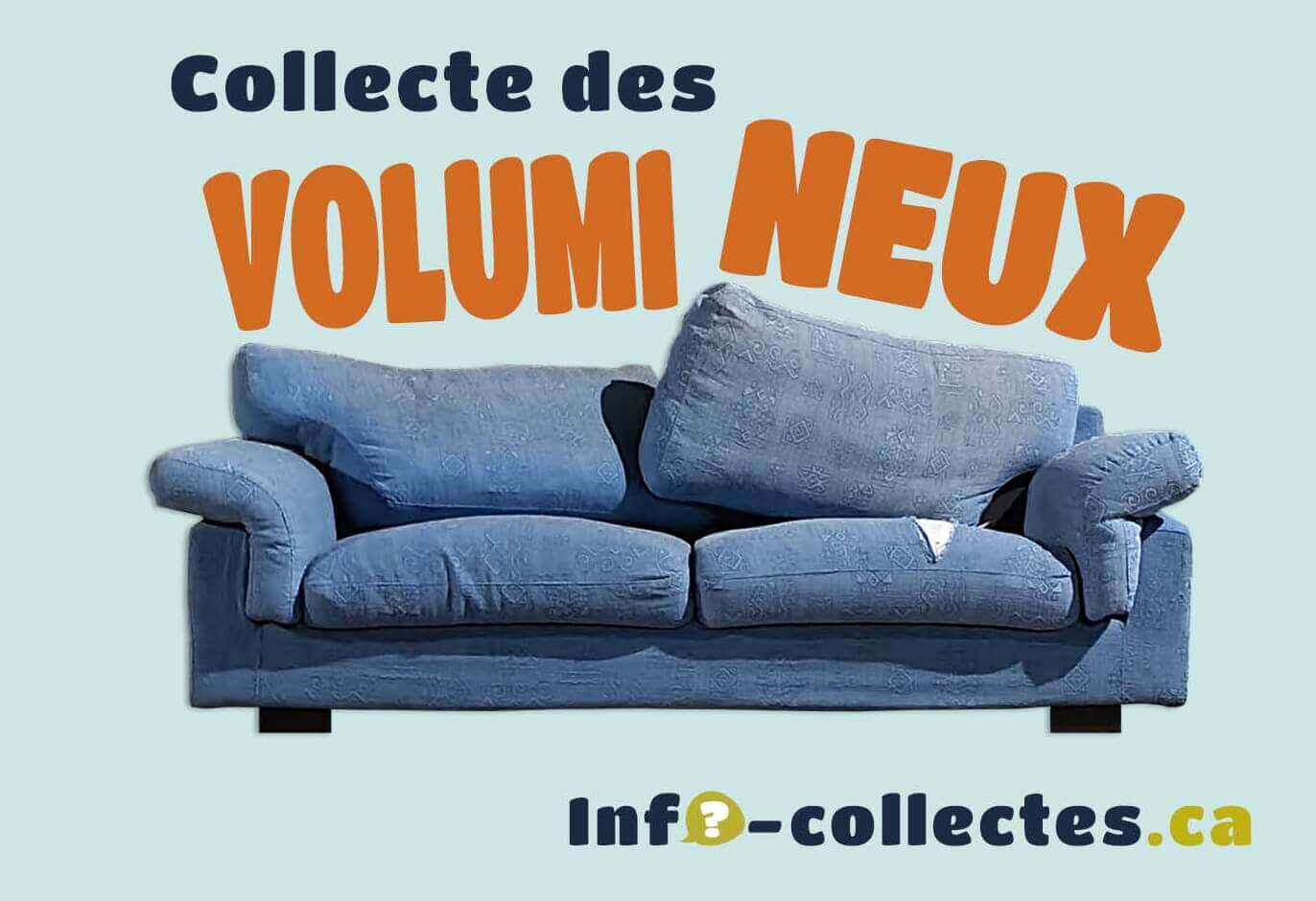 Collecte des volumineux | MRC de Roussillon
